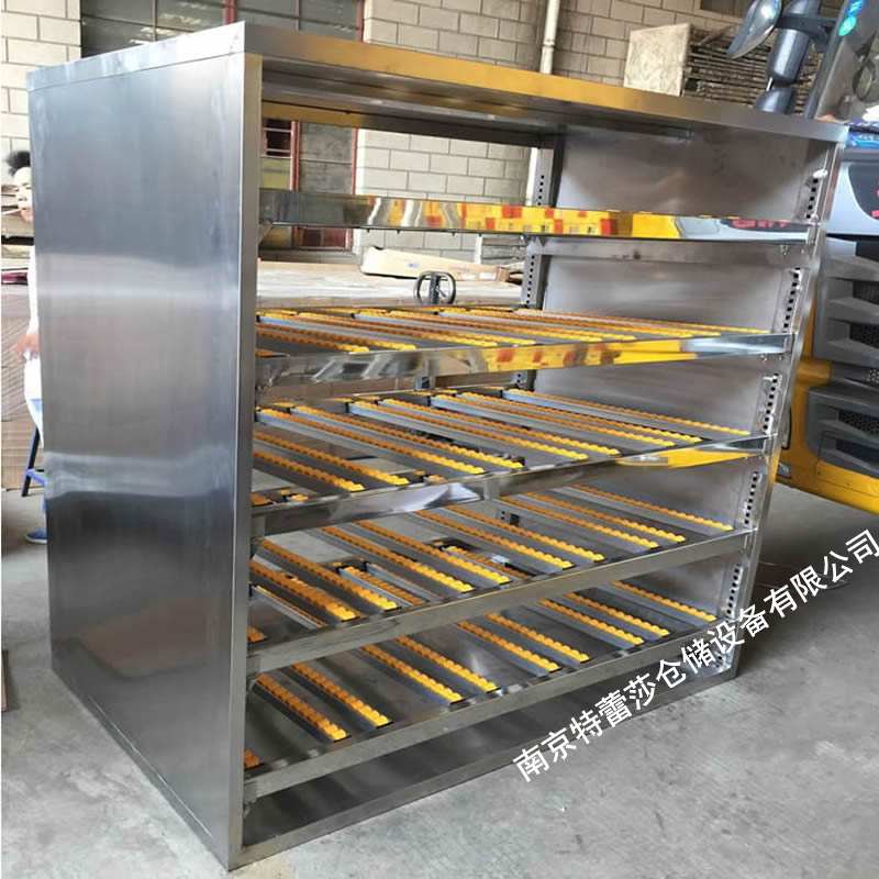 滾輪式貨架(圖6) 重力式貨架